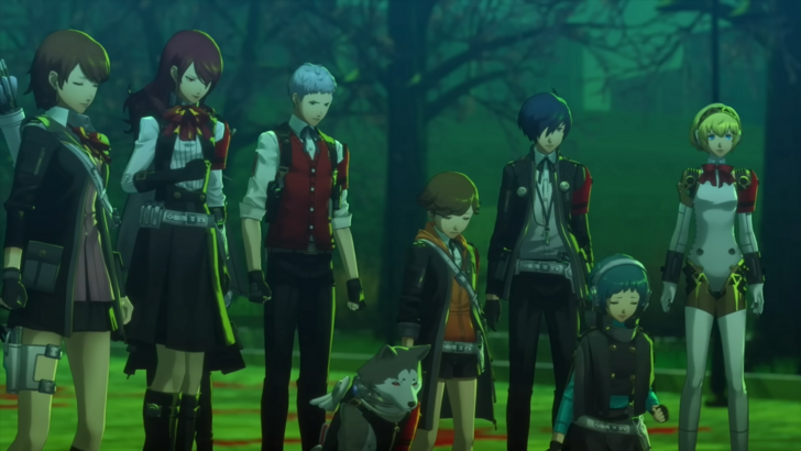 Persona 3 Reload protagonist party