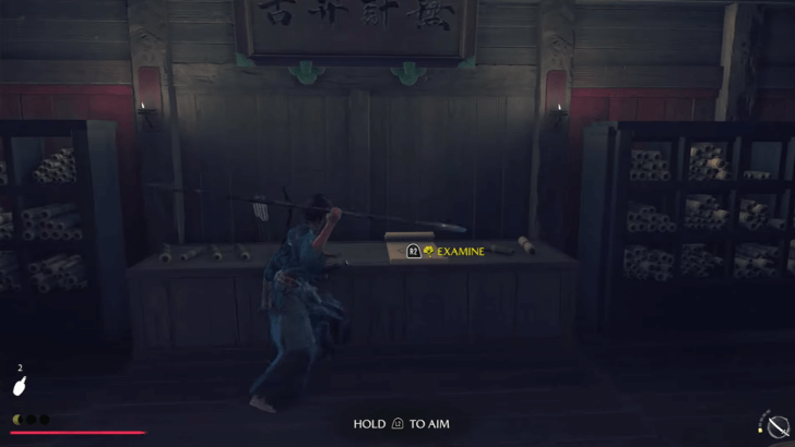 5. Enter the Dojo and Examine the Scroll