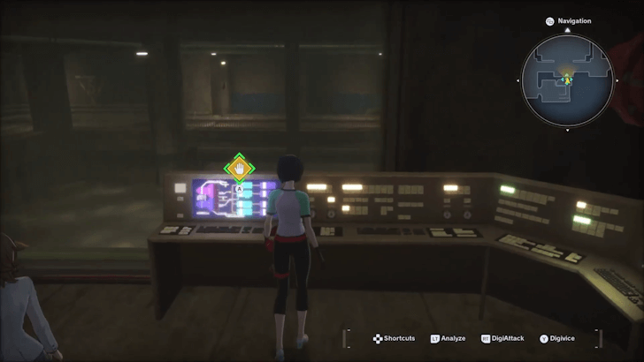 Use panel to close off escape route