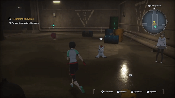 Pursue the mystery Digimon