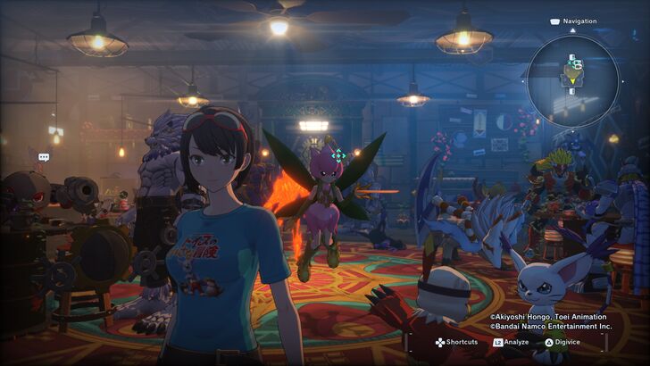 Digimon Story: Time Stranger Kanan Yuki in the Tavern