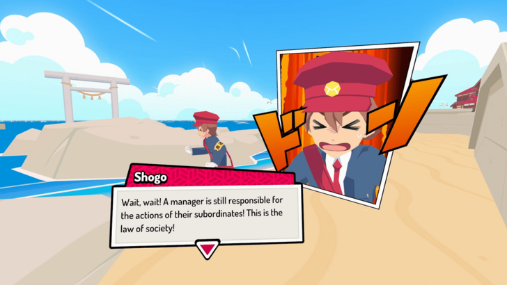 Shogo Yelling As a Manager