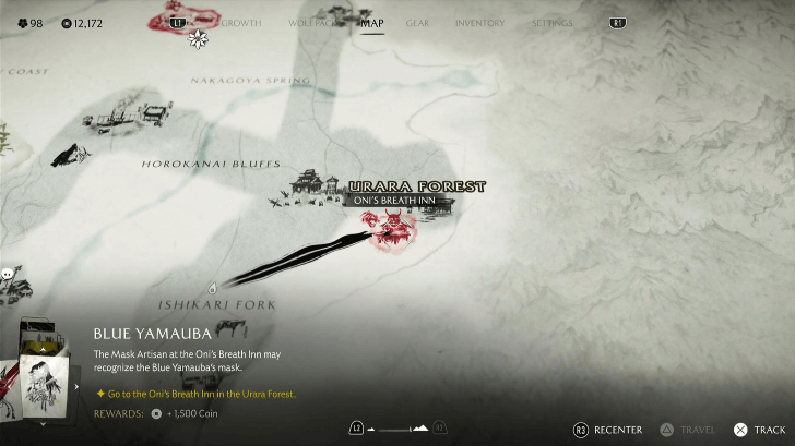 Blue Yamauba Second Location