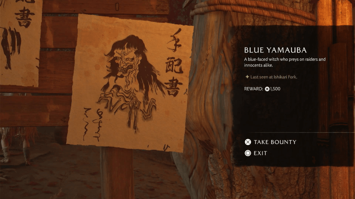 Blue Yamauba Bounty