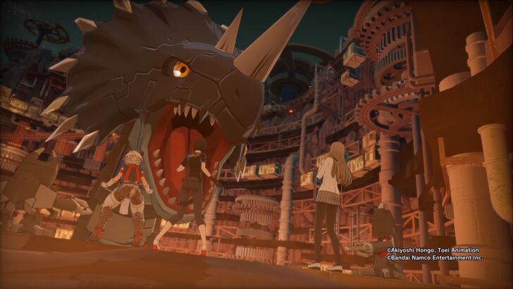 Digimon Story: Time Stranger Fighting Against Ultimate Brachiomon