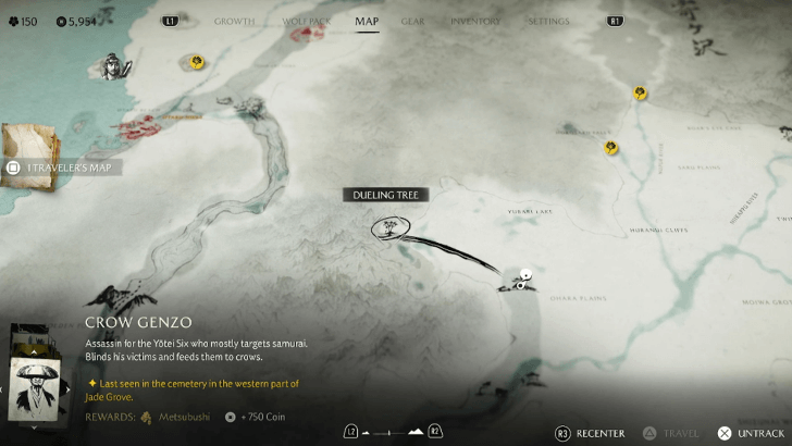 Duel Beneath Red Leaves Map Image