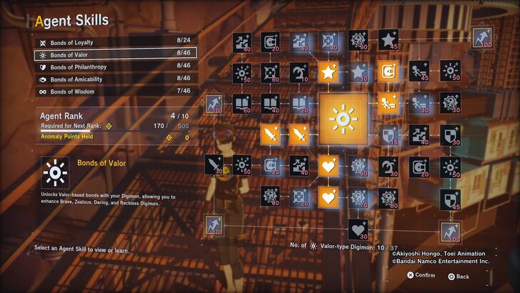 Digimon Story: Time Stranger Agent Skills