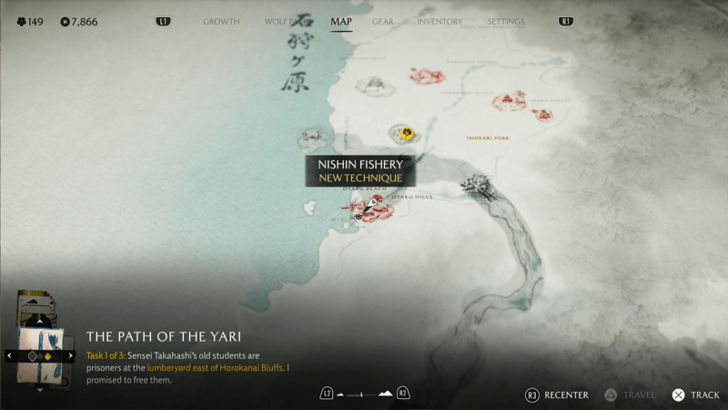 Nishin Fishery Altar Map Image