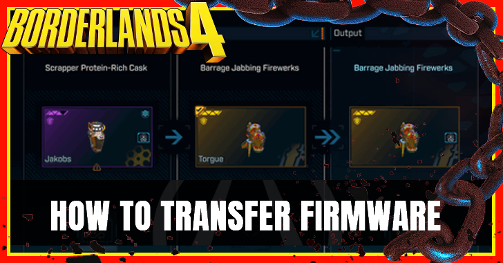 How to transfer firmware