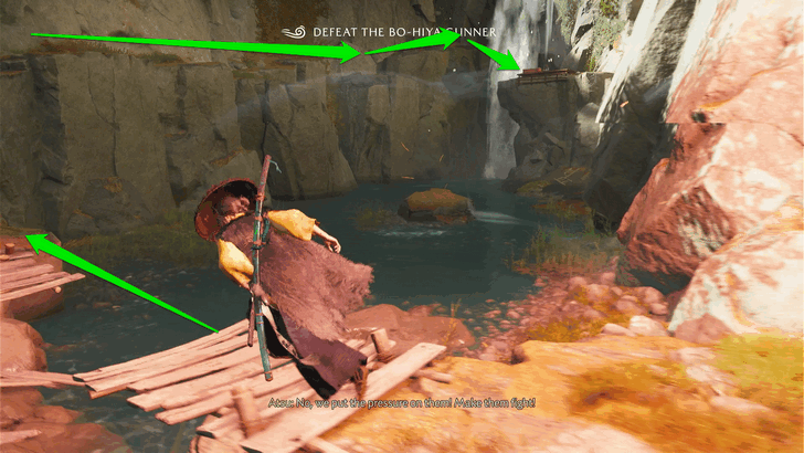 Ghost of Yotei Reach the Bo-Hiya Gunner