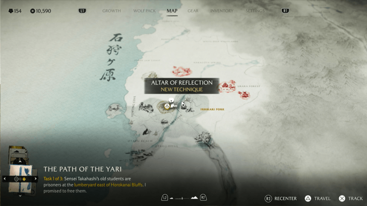 Bear Rock Altar Map Image