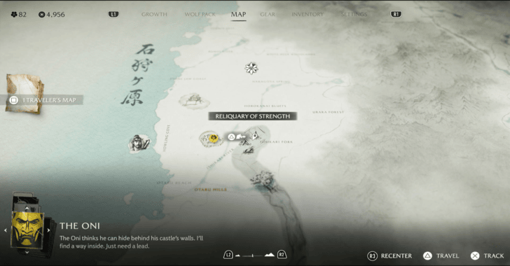 Reliquary of Strength Map Image