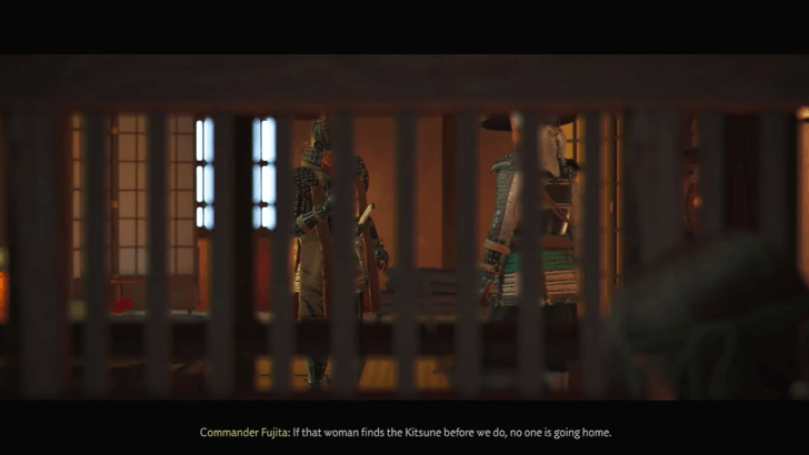 Eavesdrop on Commander Fujita