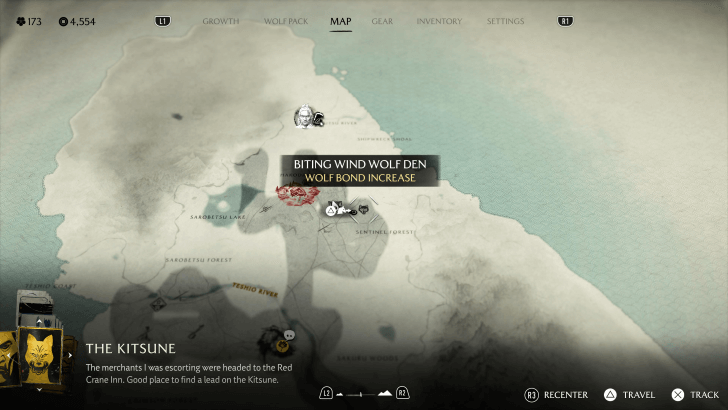 Song of the Wolf Map Image