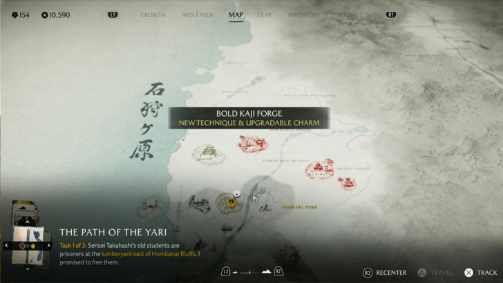 Bold Kaji Forge Altar Map Image