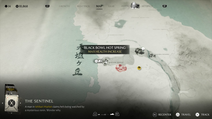 Black Bowl Hot Spring Map Image