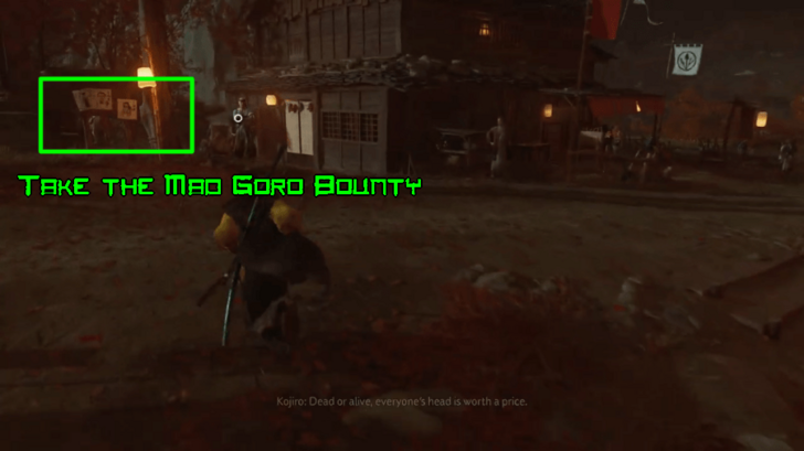 Examine the Bounty Board