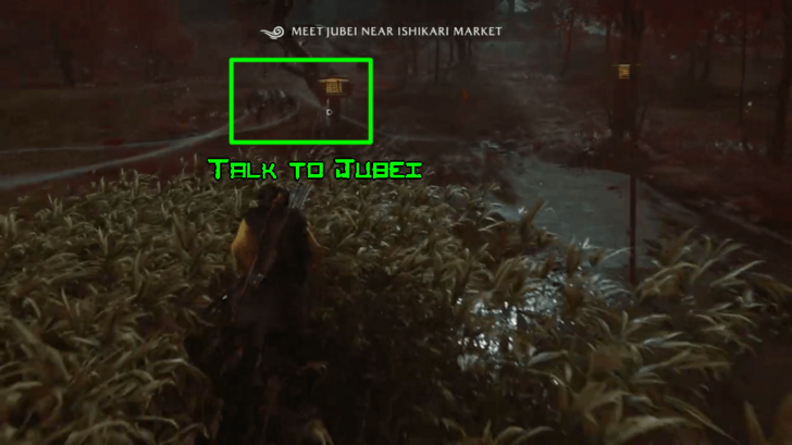 Talk to Jubei Near Ishikari Market