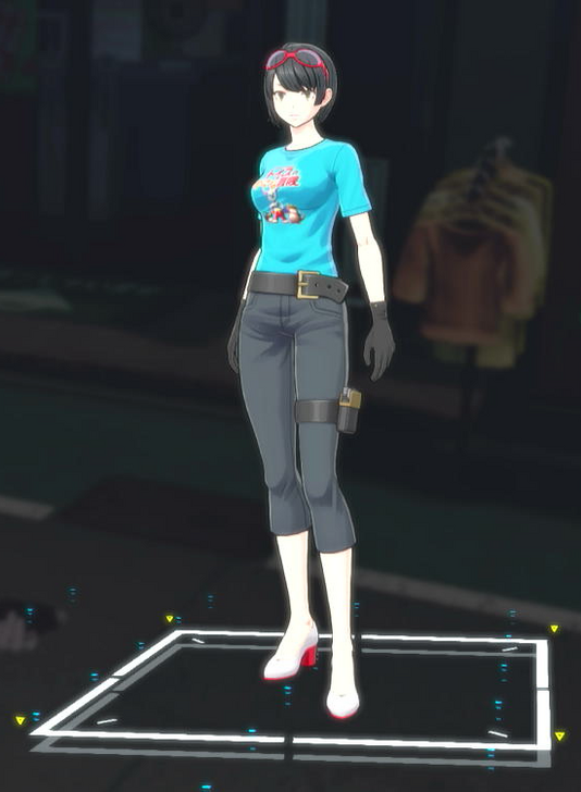 Anime Film Commemorative T-Shirt Female Costume