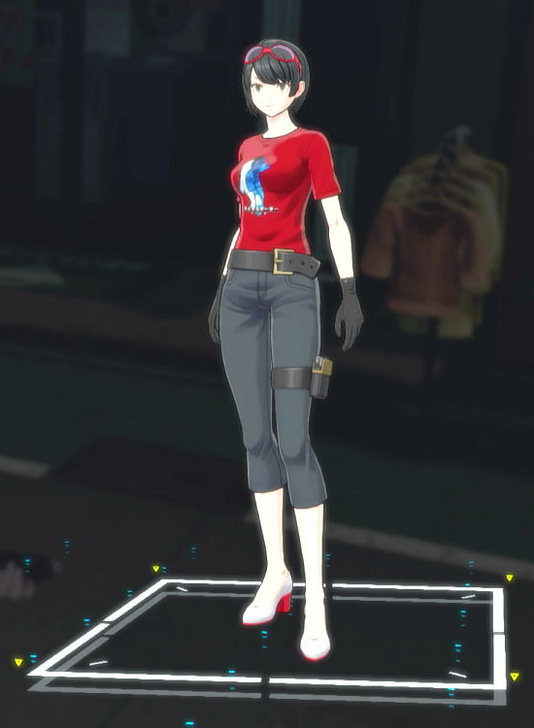 Anime Promotional T-Shirt Female Costume