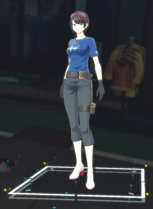 Hobby Shop Staff T-Shirt Female Costume