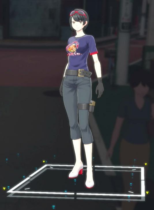 Ramen Restaurant Staff T-Shirt Female Costume