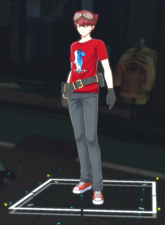 Anime Promotional T-Shirt Male Costume