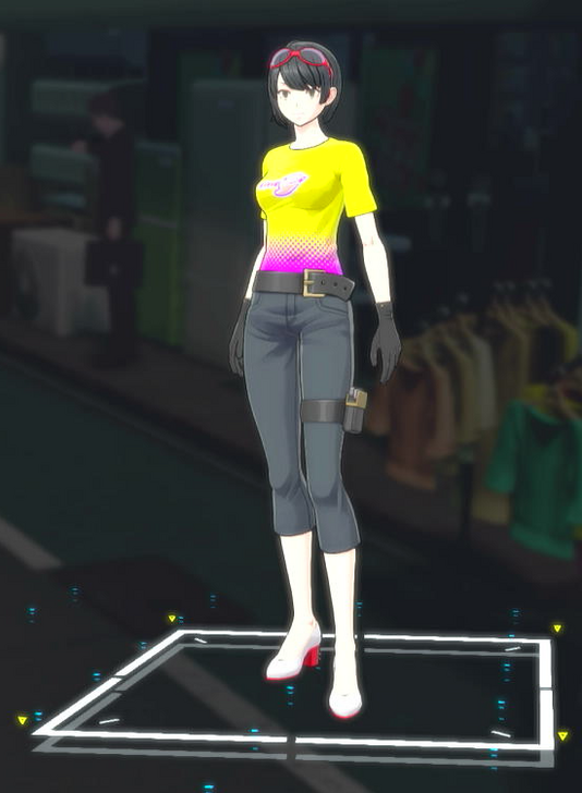 Game Center Novelty T-Shirt Female Costume