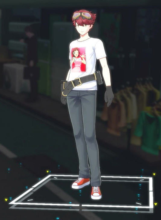 THE IDOLMASTER T-Shirt (Haruka Amami) Male Costume