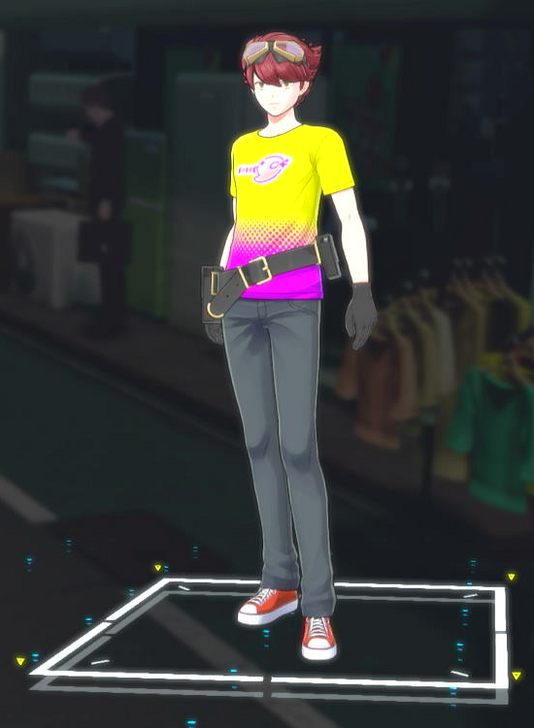 Game Center Novelty T-Shirt Male Costume