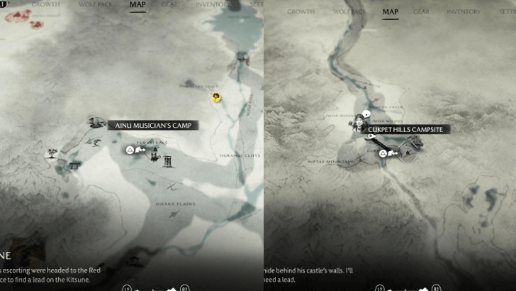 Song of Ainu Map Image