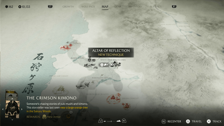 Takahashi Dojo Altar Map Image