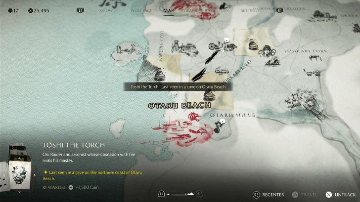 Toshi the Torch Location