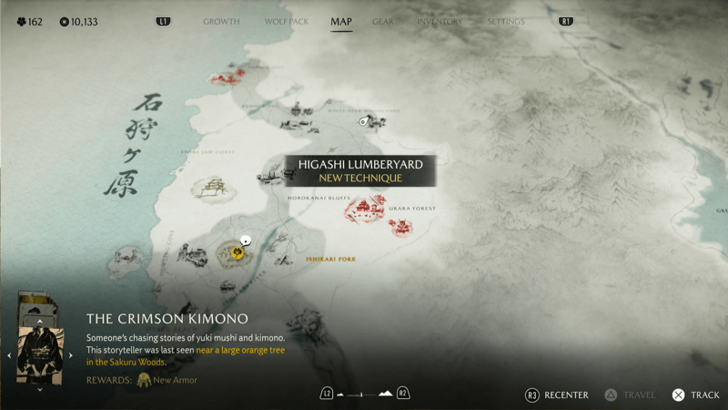 Higashi Lumberyard Altar Map Image