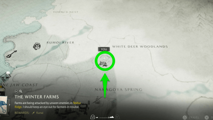 The Undying Samurai Tale Location