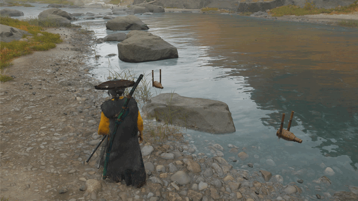 Ghost of Yotei Collect Fish