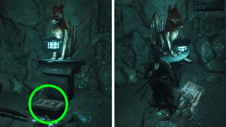 Rotate the Kitsune Braziers