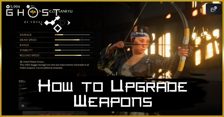 How to Upgrade Weapons
