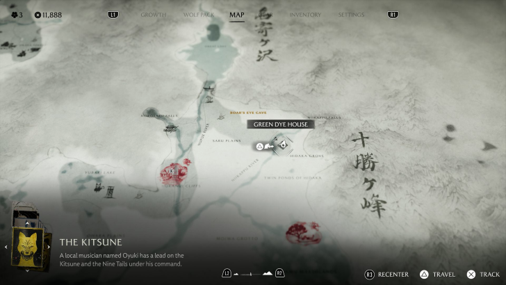 Green Dye Merchant Map Image