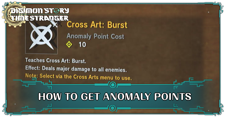 Digimon Story Time Stranger How to Get Anomaly Points