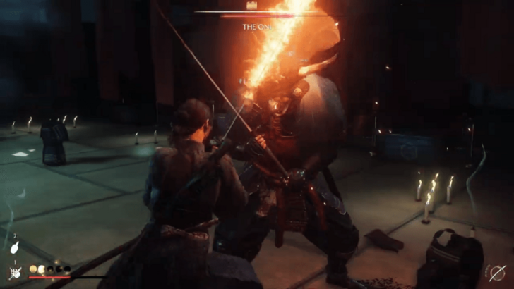 The Oni Boss Fight First Phase