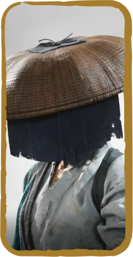 Veiled Sandogasa Hat Image