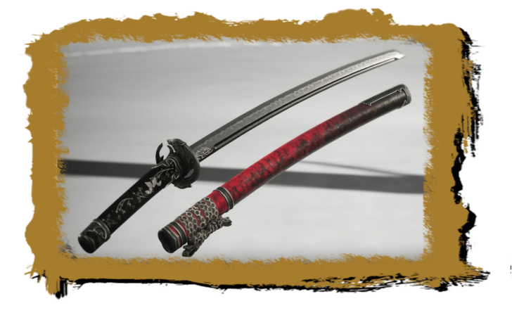 Mourning Kimono Katana Weapon Kit