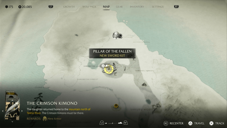 Old Home Pillar Map Image