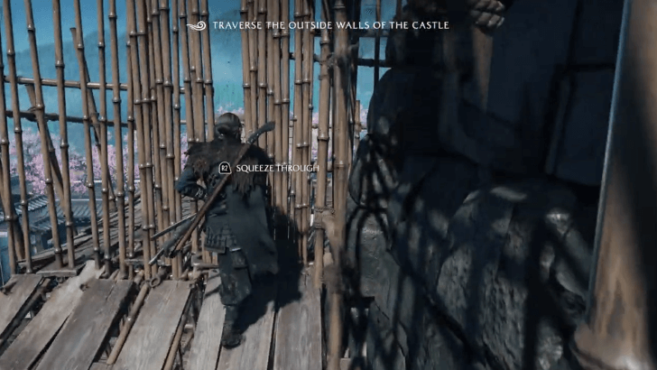 Squeeze Through the Wooden Barricade