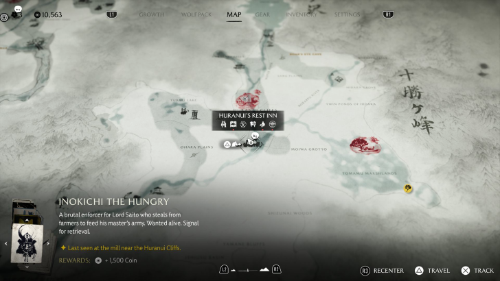 Ginji the Armorer Map Image