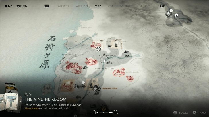 Traded Furs Map Image