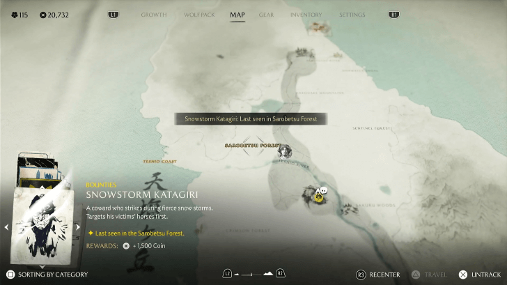 Snowstorm Katagiri Location