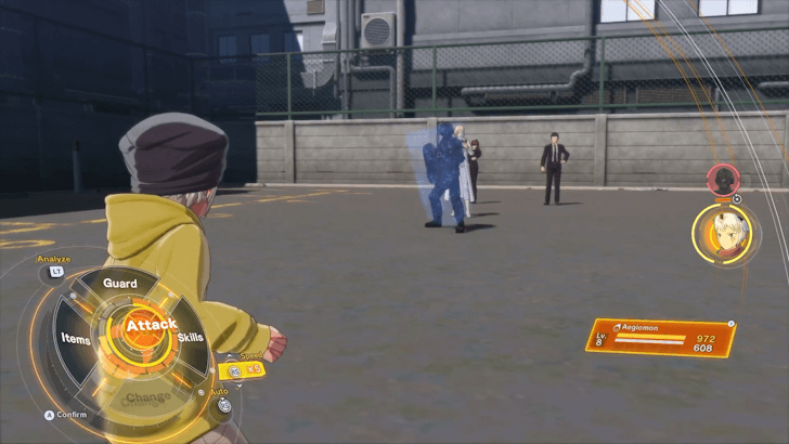 Aegiomon battle experiment