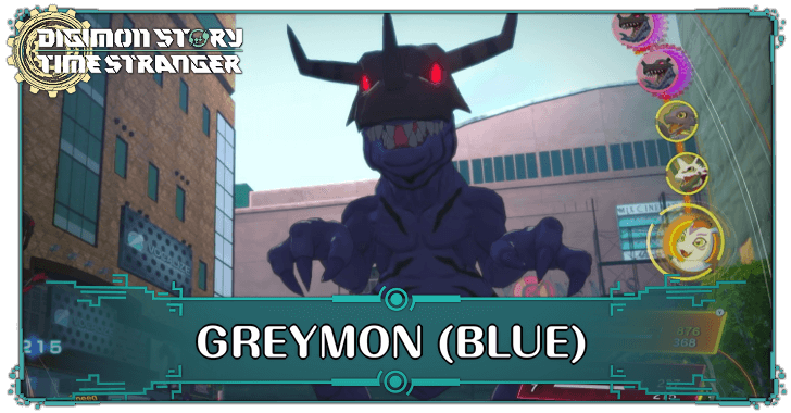 Digimon Story Time Stranger - How to Beat Greymon (Blue)